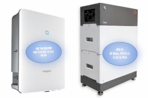 BYD – Sungrow Υβριδικό Σύστημα Αποθήκευσης 5 kW / 5.12 kWh (Τριφασικό)