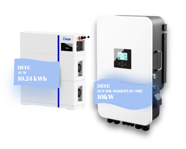Deye SUN-10K-SG05LP3-EU-SM2 Hybrid Inverter 10kW + Μπαταρία LiFePO4 (5–20kWh / 6.1kWh / 10.24kWh) - Image 8