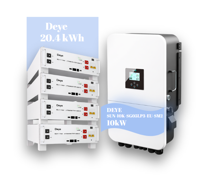 Deye SUN-10K-SG05LP3-EU-SM2 Hybrid Inverter 10kW + Μπαταρία LiFePO4 (5–20kWh / 6.1kWh / 10.24kWh) - Image 6