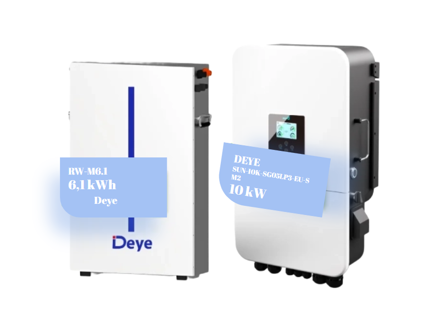 Deye SUN-10K-SG05LP3-EU-SM2 Hybrid Inverter 10kW + Μπαταρία LiFePO4 (5–20kWh / 6.1kWh / 10.24kWh) - Image 7