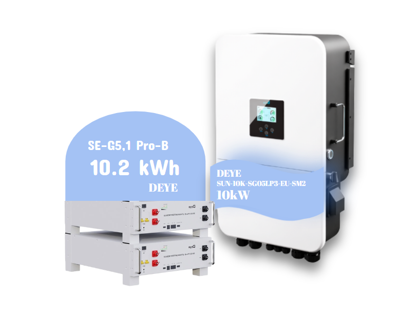 Deye SUN-10K-SG05LP3-EU-SM2 Hybrid Inverter 10kW + Μπαταρία LiFePO4 (5–20kWh / 6.1kWh / 10.24kWh) - Image 4