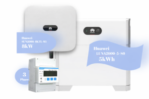 Huawei Υβριδικό Σύστημα 8kW Τριφασικό με Μπαταρία 5kWh LUNA2000 (SUN2000-8KTL-M1)
