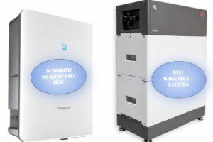 Sungrow SH6.0RT V112 Hybrid Inverter 6kW + BYD Battery-Box Premium HVS 5.12kWh – Τριφασικό Σύστημα Αποθήκευσης Ενέργειας
